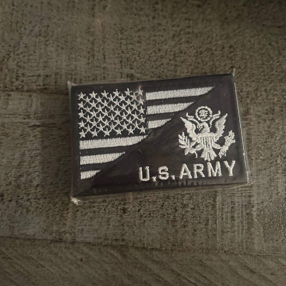 U.S. Army Patch with American Flag